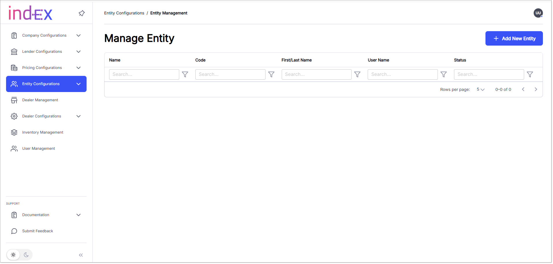 Entity Configurations