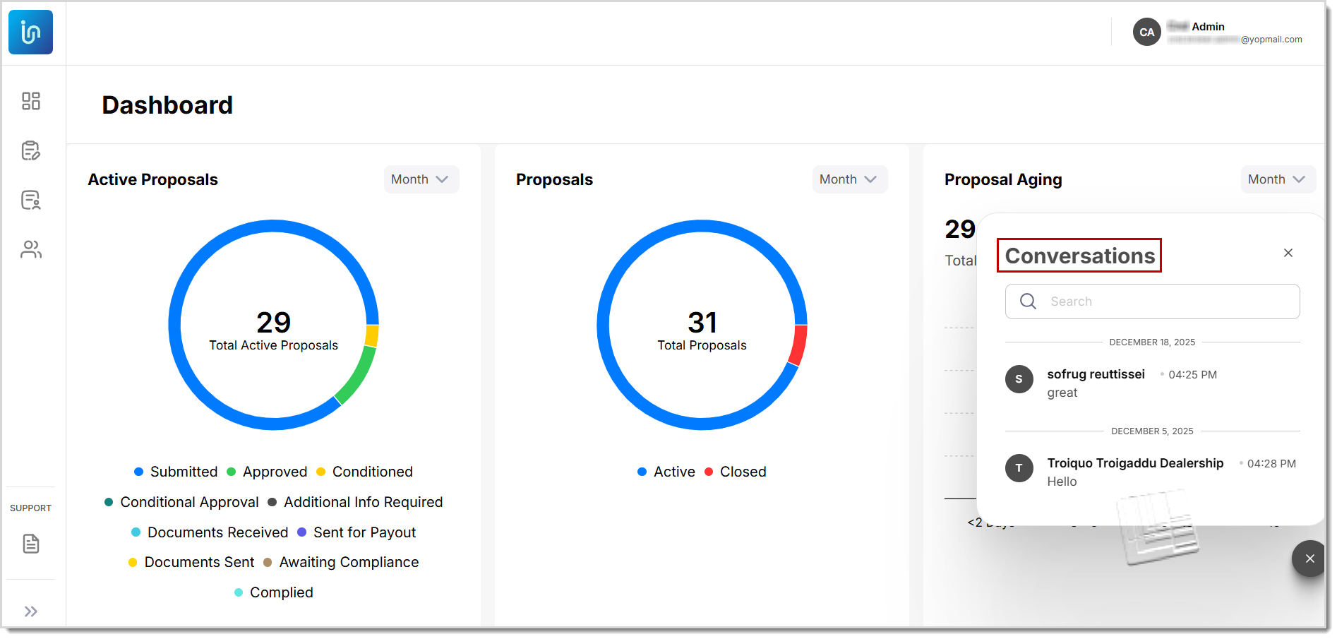 Create New Quotation Header Section Choose Asset from Inventory